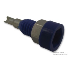 【R921923000】BANANA JACK 2MM 10A SOLDER BLUE