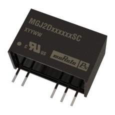 【MGJ2D151505SC】DC/DC CONV 2W 15V/-5V 0.08A/0.04A