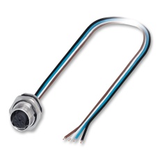 【SACC-DSI-M12MS-4CON-M16/0.5】SENSOR CONNECTOR PLUG 4POS M12