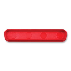 【F1042-4S】DUST CAP D SUB SIZE DC RED
