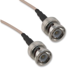【115101-01-M0.50】COAXIAL CABLE RG316/U BNC PLUG 0.5M