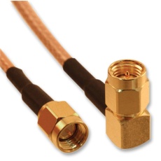 【135103-03-M0.25】COAXIAL CABLE RG316/U SMA PLUG 0.25M