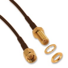 【135110-02-M0.25】COAXIAL CABLE RG174/U PLUG-JACK 0.25M