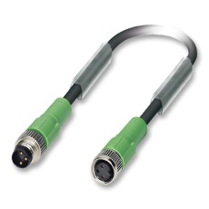 【SAC-3P-M 8MS/ 3.0-PUR/M 8FS】SENSOR CABLE 3POS M8 PLUG-SOCKET 3M