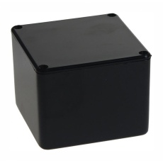 【BIM2008/18-BLK/BLK】PCB BOX ENCLOSURE ABS BLACK