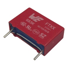 【890334025004CS】CAP FILM PP 0.027UF 310VAC RAD