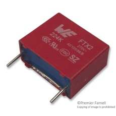 【890324024002CS】CAP FILM PP 0.22UF 275VAC RAD