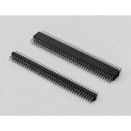 【MBW-1-2.0-40PW】超小型二段重ね用端子 2列タイプ(固定型)H=2.0mm(10本入)