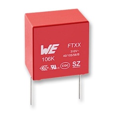 【890334023023】CAP FILM PP 0.1UF 310VAC RADIAL