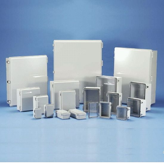 防水・防塵開閉式ABSプラボックス(BCAP型)/防水・防塵樹脂ボックスの