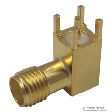 【3-1478978-1】RF COAX SMA RIGHT ANGLE JACK 50 OHM