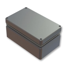 【487-261612A-66】PCB BOX ENCLOSURE ALUMINIUM GREY