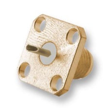 【23_SMA-50-0-1/111_NE】RF COAXIAL SMA JACK 50 OHM PANEL
