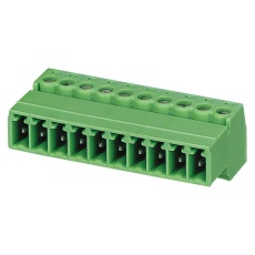 【IMC 1.5/10-ST-3.81】TERMINAL BLOCK PLUGGABLE 10POS 16AWG