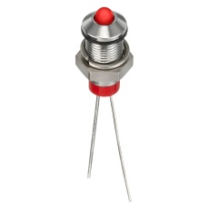 【Q6P6CXXR02E】LED INDICATOR PANEL 6MM RED 2VDC