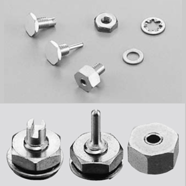 【FR-2.6-3】フレキシブル基板用端子 ソケット 取付け穴径φ2.6～2.7(10本入り)