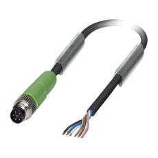 【SAC-6P-M 8MS/ 1.5-PUR】SENSOR CORD 6P M8 PLUG-FREE END 1.5M