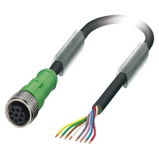 【1522600】SENSOR CORD 8P M12 RCPT-FREE END 3M