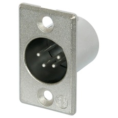 【NC4MP】PLUG XLR PANEL 4POLE