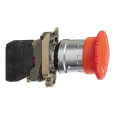 【XB4BS8442】EMERGENCY STOP SWITCH SPST-NC 120VAC
