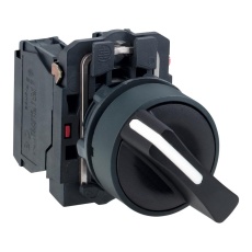 【XB5AD21】SELECTOR SWITCH 1 POLE 6A 120VAC