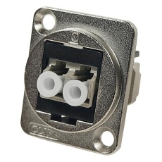 【CP30214M】LC DUPLEX MM ADAPTER CSK HOLE BLACK