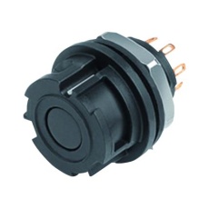 【09-0774-000-08】INDUSTRIAL CIRCULAR RCPT 8POS PANEL