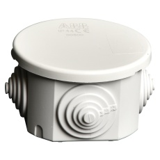【00800】JUNCTION BOX IP44 ROUND 65MM GREY