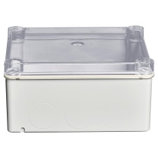【1SL0874A00】JUNCTION BOX IP55 PLASTIC GREY/CLEAR