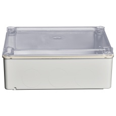 【1SL0876A00】JUNCTION BOX IP55 PLASTIC GREY/CLEAR