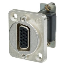 【NADB15FF】HIGH DENSITY D-SUB ADAPTER 15POS RCPT