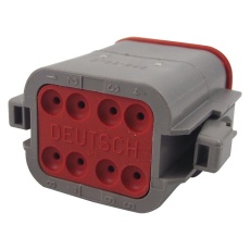 【DT06-08SA】PLUG HOUSING 8POS PA GF GREY