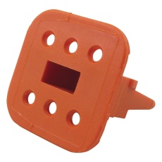 【W6S】WEDGE LOCK PBT GF 6POS PLUG