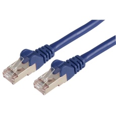 【PSG91124】PATCH CORD RJ45 PLUG CAT6A 15M BLUE