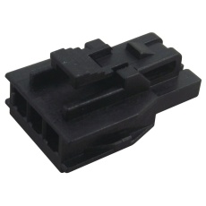 【105307-1203】RECEPTACLE HOUSING 3POS NYLON BLACK