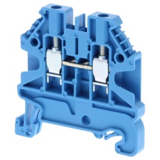 【XW5T-S2.5-1.1-1BL】TERMINAL BLOCK DIN RAIL 2POS 12AWG