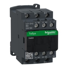 【LC1D12BD】CONTACTOR 3PST-NO 24VDC DIN RAIL