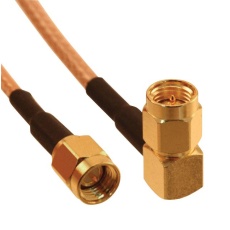 【135103-01-06.00】RF CABLE ASSEMBLY SMA PLUG 152MM