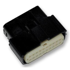 【33472-1206】RECEPTACLE HOUSING 12POS PA GF BLACK