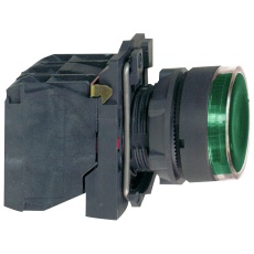 【XB5AW33B5】ILLUM INDUSTRIAL PB SW 6A/120V GREEN