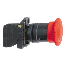 【XB5AS8445】EMERGENCY STOP SWITCH SPST 120VAC