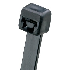 【PLT1.5M-M0】CABLE TIE 142MM PA66 BLACK PK1000