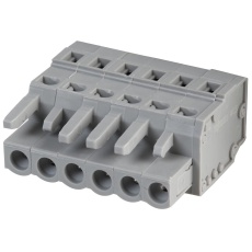 【231-106/026-000】TERMINAL BLOCK PLUGGABLE 6POS 12AWG