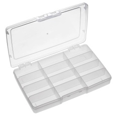【19112N.113】STORAGE BOX 12 COMPARTMENT CLEAR