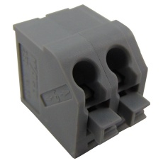 【250-502】TB WIRE TO BOARD 2POS 20-14AWG GRY