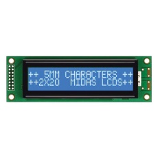 【MC22005A6W-BNMLW-V2】DISPLAY ALPHANUMERIC 20X2 WHITE