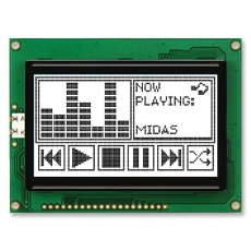 【MC128064A6W-FPTLW-V2】DISPLAY LCD GRAPHIC 128X64 FSTN