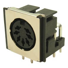 【FM6727】SCREENED DIN CONN RECEPTACLE 7POS PCB