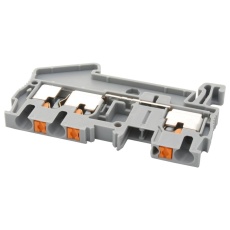 【PT 2.5-TWIN】TERMINAL BLOCK DIN RAIL 3POS 12AWG