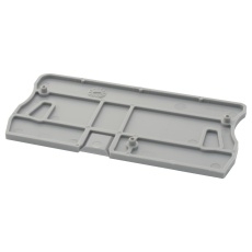 【D-ST 6】END COVER CLAMP DIN RAIL TERMINAL BLOCK